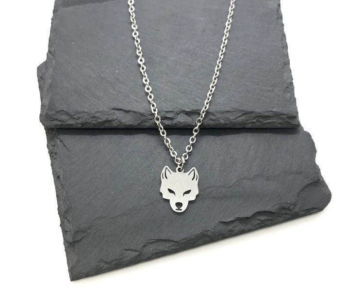 COLLAR DIJE DE LOBO  🐺