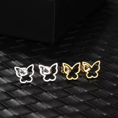 PENDIENTES LITTLE  BUTTERFLY  MINIMALISTAS