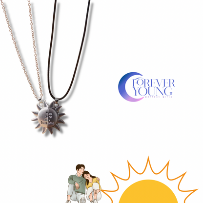 COLLARES MAGNÉTICOS DE IMÁN SOL YOU ARE MY SUNSHINE