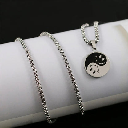 COLLAR PUNK CARAS  YIN YANG  UNISEX