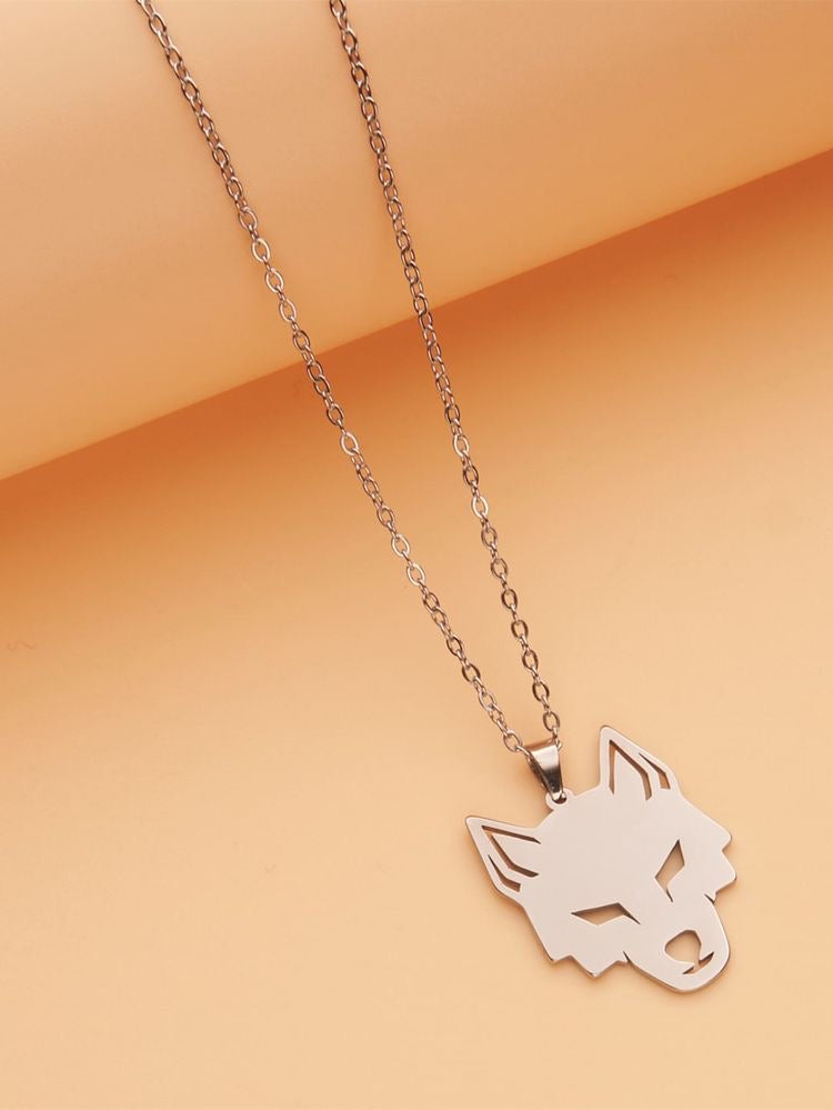 COLLAR DIJE DE LOBO  🐺