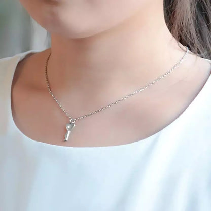 PULSERA CANDADO + COLGANTE LLAVE ( LA LLAVE DE TU CORAZÓN )
