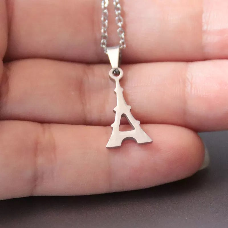 COLLAR TORRE EIFFEL MINIMALISTA