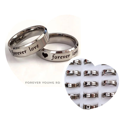 ANILLOS DE PAREJA LOVE FOREVER