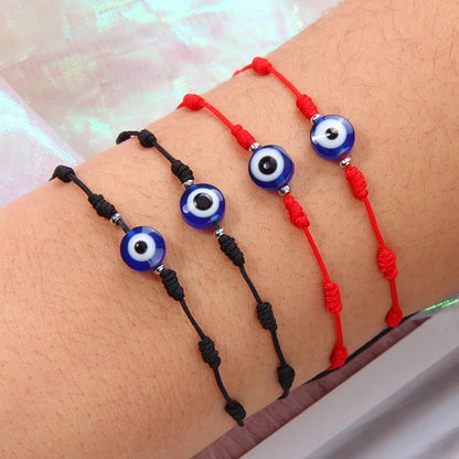 PULSERA OJO TURCO HILO ROJO