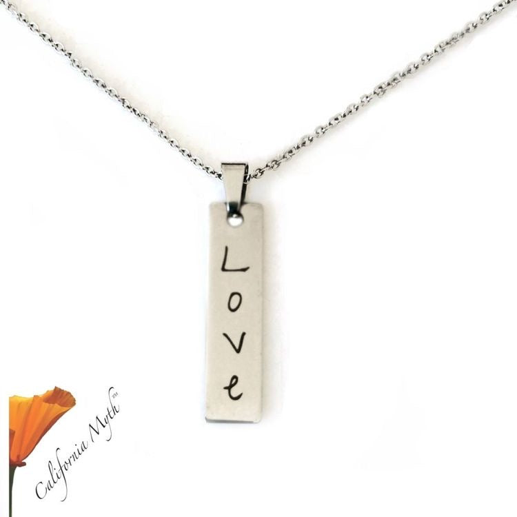 COLLAR PLACA PERSONALIZABLE MINIMALISTA