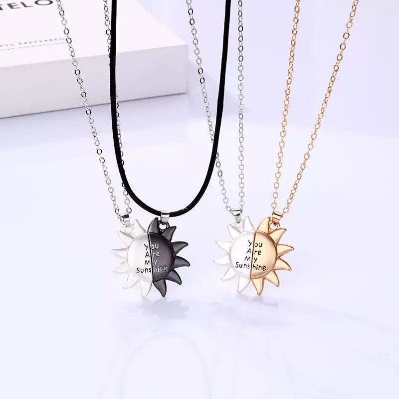 COLLARES MAGNÉTICOS DE IMÁN SOL YOU ARE MY SUNSHINE