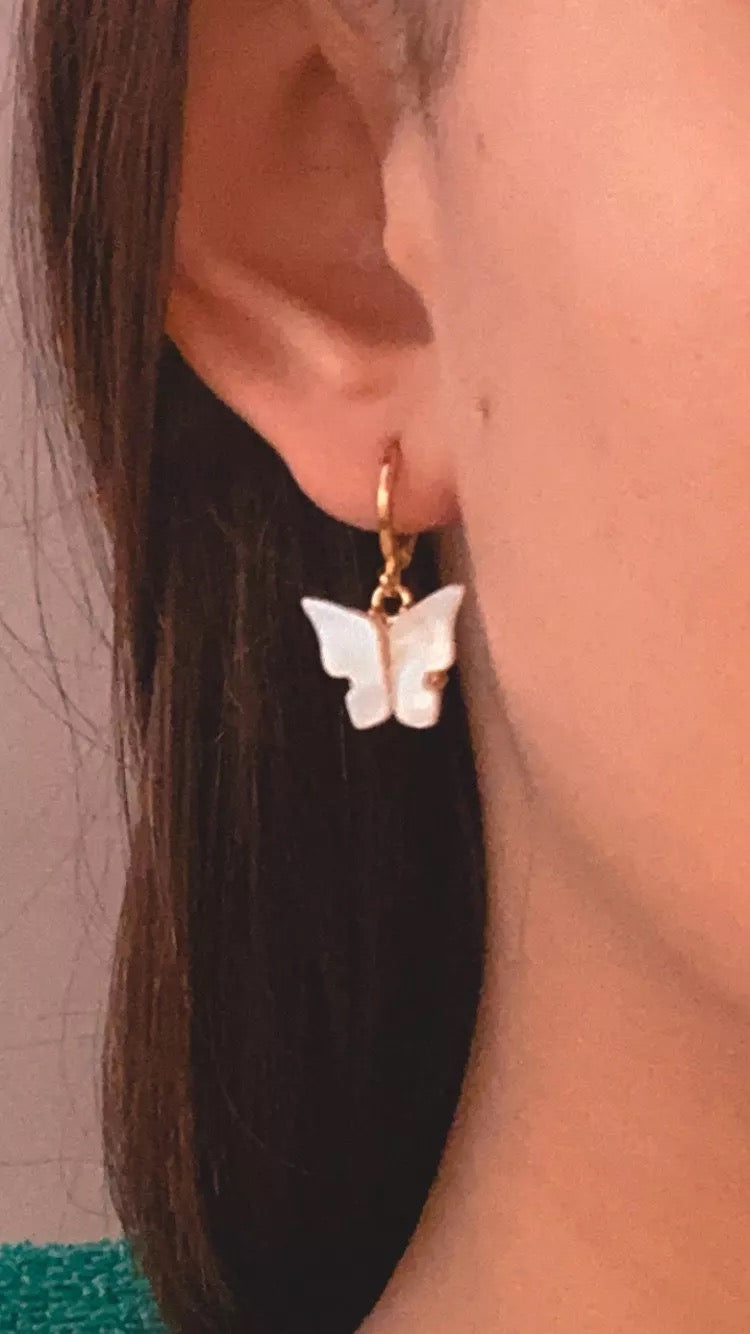 ARETES PEQUEÑOS MARIPOSAS AESTHETIC