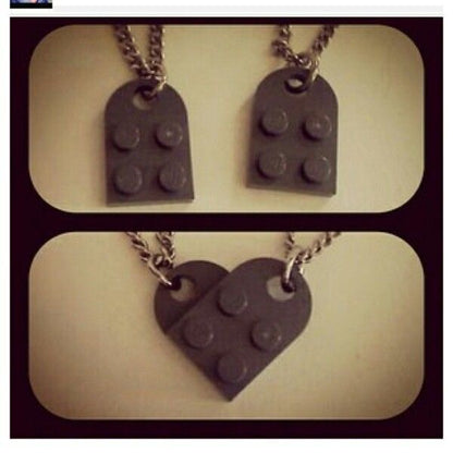 COLLARES LEGO DE PAREJA