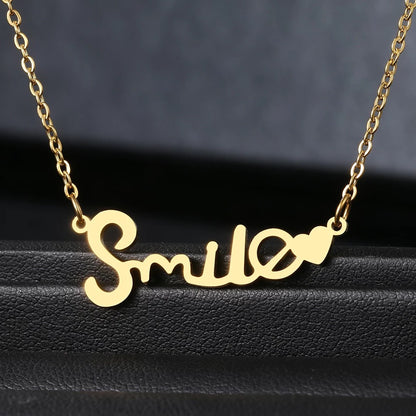 COLLAR SMILE MINIMALISTA