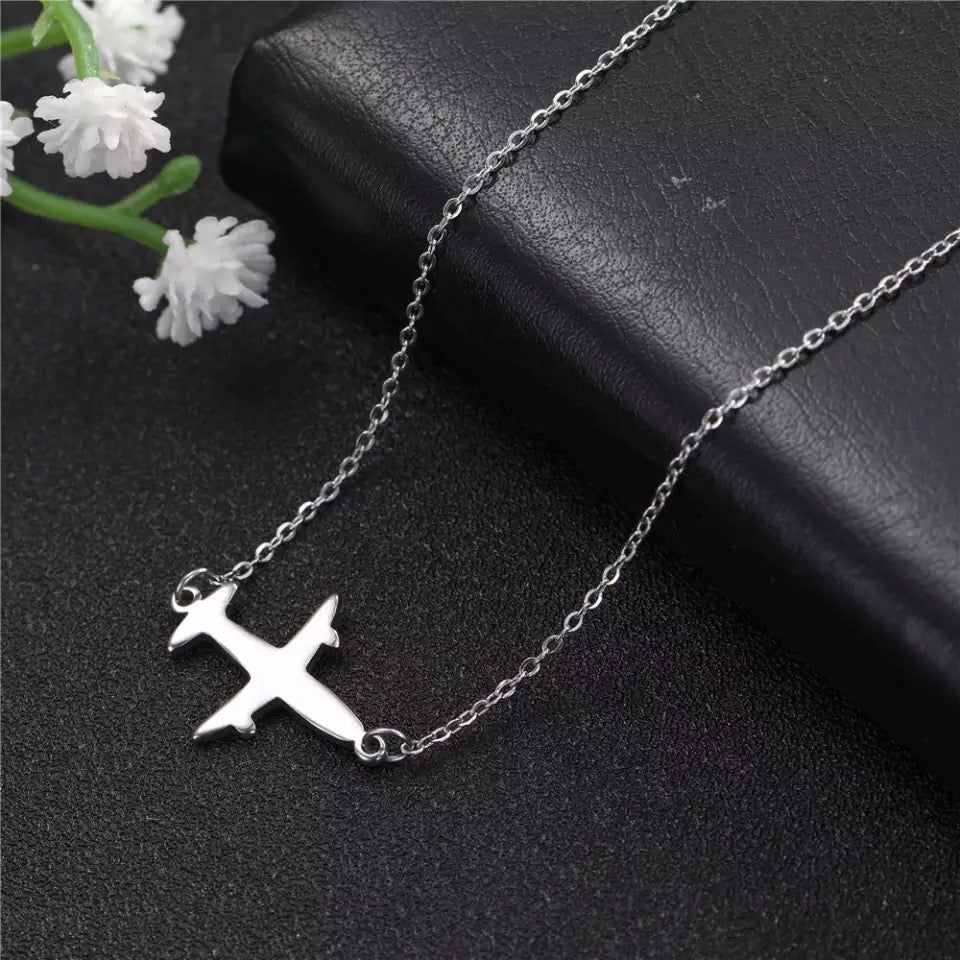 BRAZALETE LOVE TRAVEL DIJE DE AVIÓN UNISEX