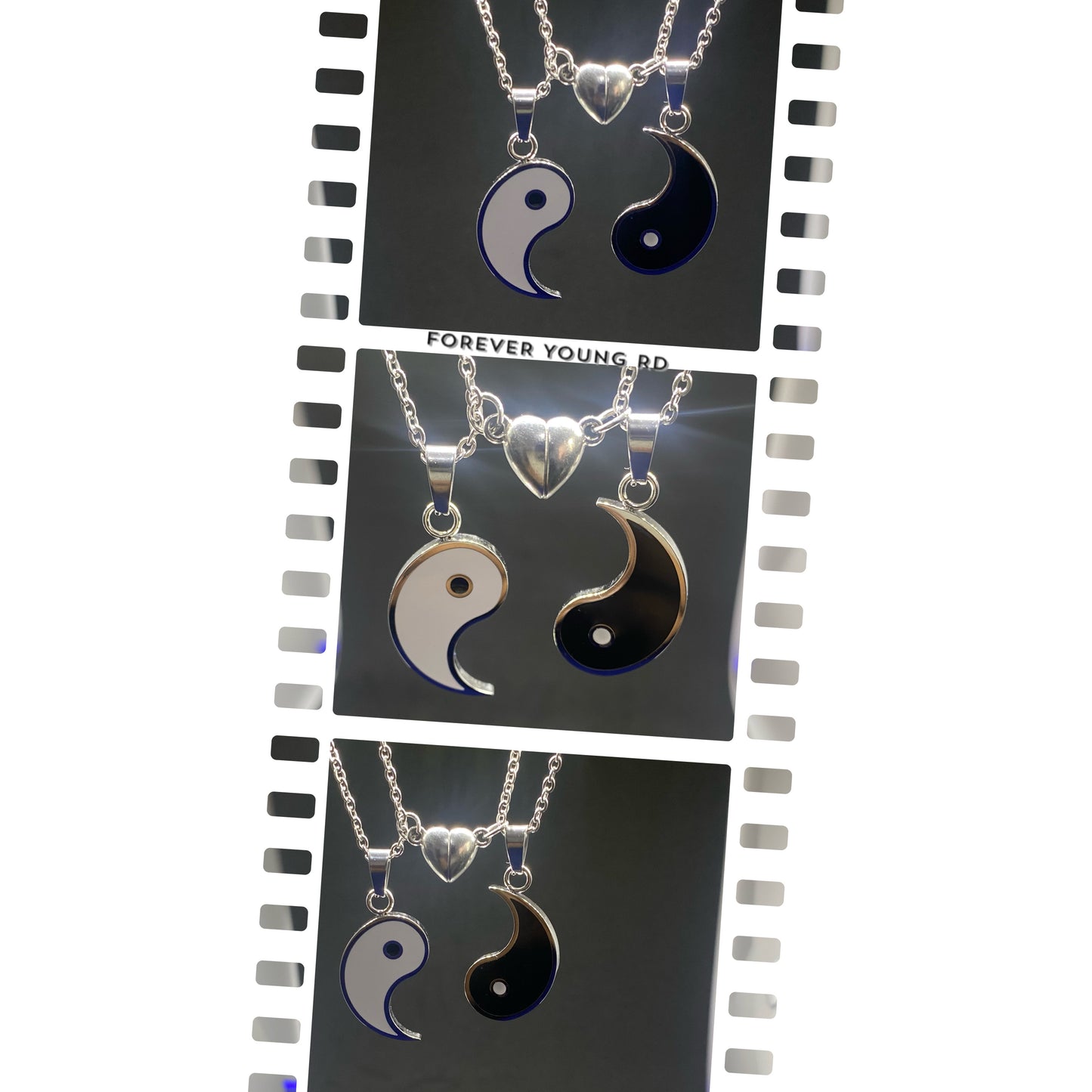 COLLARES DE PAREJA YIN YANG