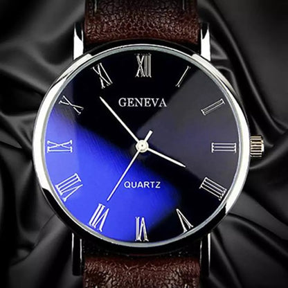 RELOJ ELEGANTE GENEVA NÚMEROS ROMANOS