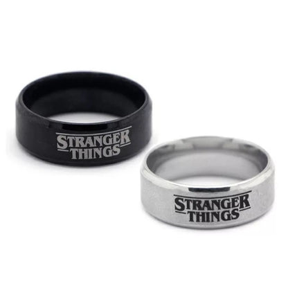 ANILLO STRANGER THINGS   ACERO INOXIDABLE