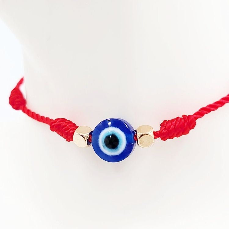 PULSERA OJO TURCO HILO ROJO