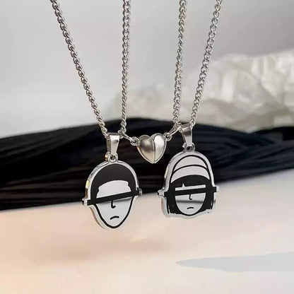 COLLARES  MAGNÉTICOS PAREJA PUNK  UNISEX