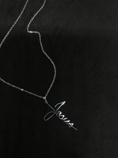 COLLAR JESÚS  MINIMALISTA ♡† UNISEX