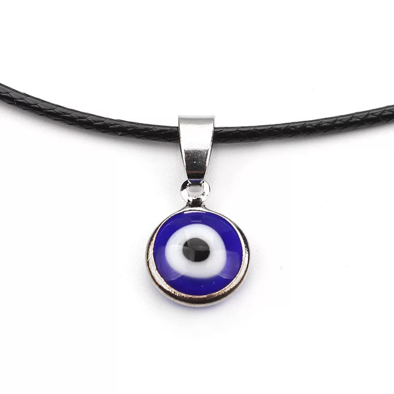 COLLAR MINIMALISTA OJO TURCO PLANO