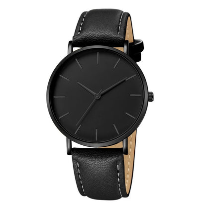 RELOJ ELEGANTE CUARZO  LEATHER