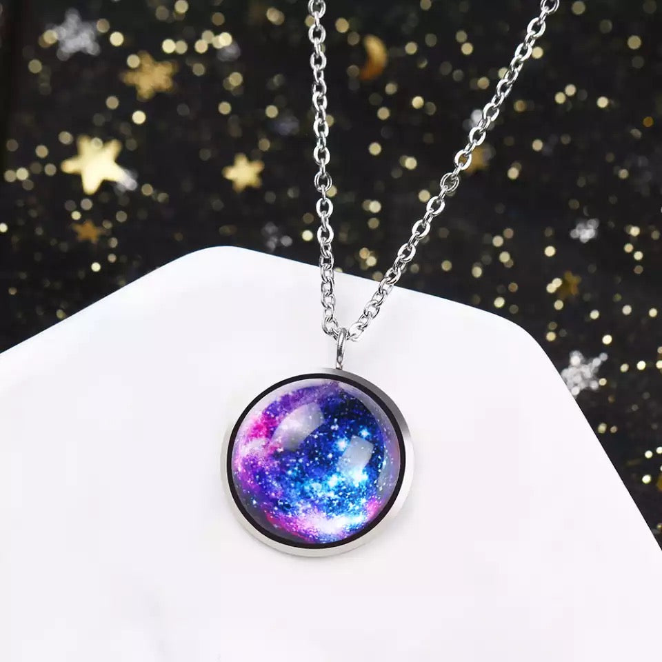 COLLAR GALAXIA NEBULOSA 3D