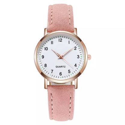 RELOJ VINTAGE MINIMALISTA BRILLA EN LA OSCURIDAD