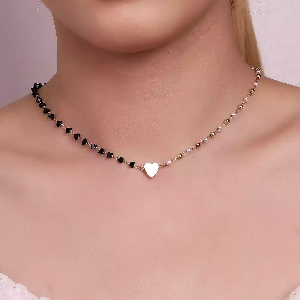 COLLAR CHOCKER PERLAS MINIMALISTAS