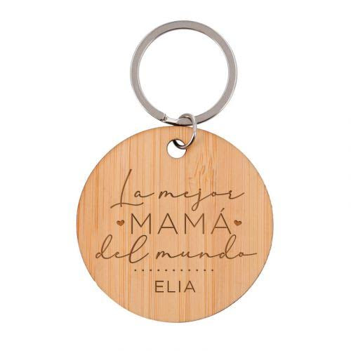 LLAVEROS MINIMALISTA EN MADERA PERSONALIZADO GROSOR FINO