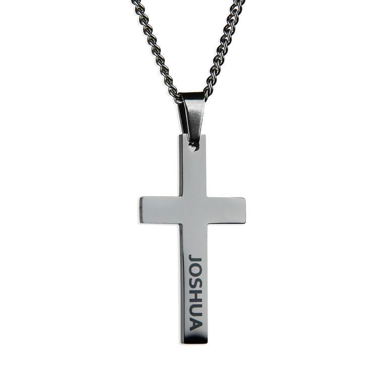 COLLAR PLANO CRUZ  UNISEX PERSONALIZABLE