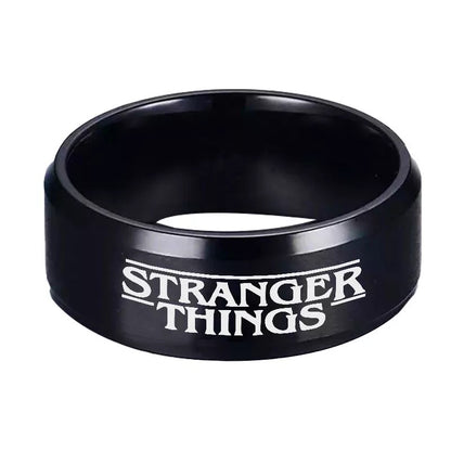 ANILLO STRANGER THINGS   ACERO INOXIDABLE