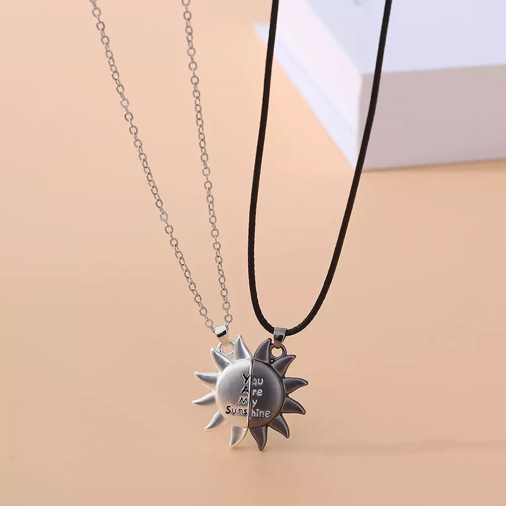 COLLARES MAGNÉTICOS DE IMÁN SOL YOU ARE MY SUNSHINE