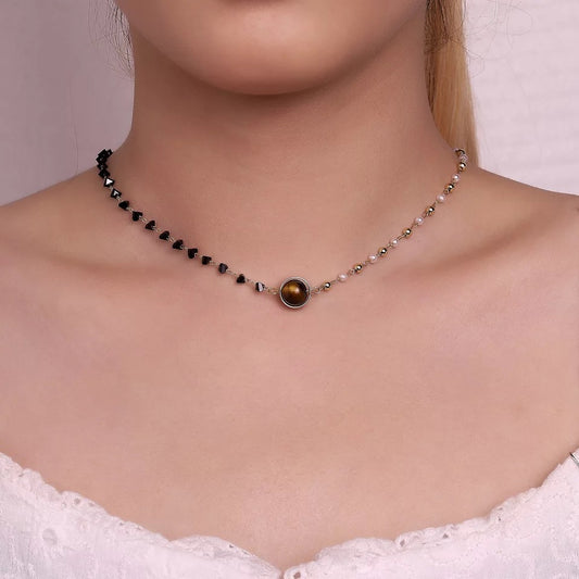 COLLAR CHOCKER PERLAS MINIMALISTAS