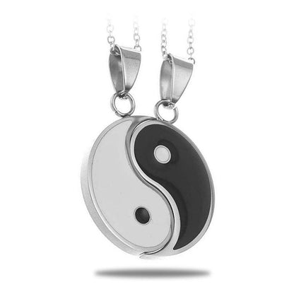 COLLARES DE PAREJA YIN YANG