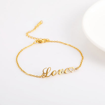 BRAZALETE LOVE MINIMALISTA