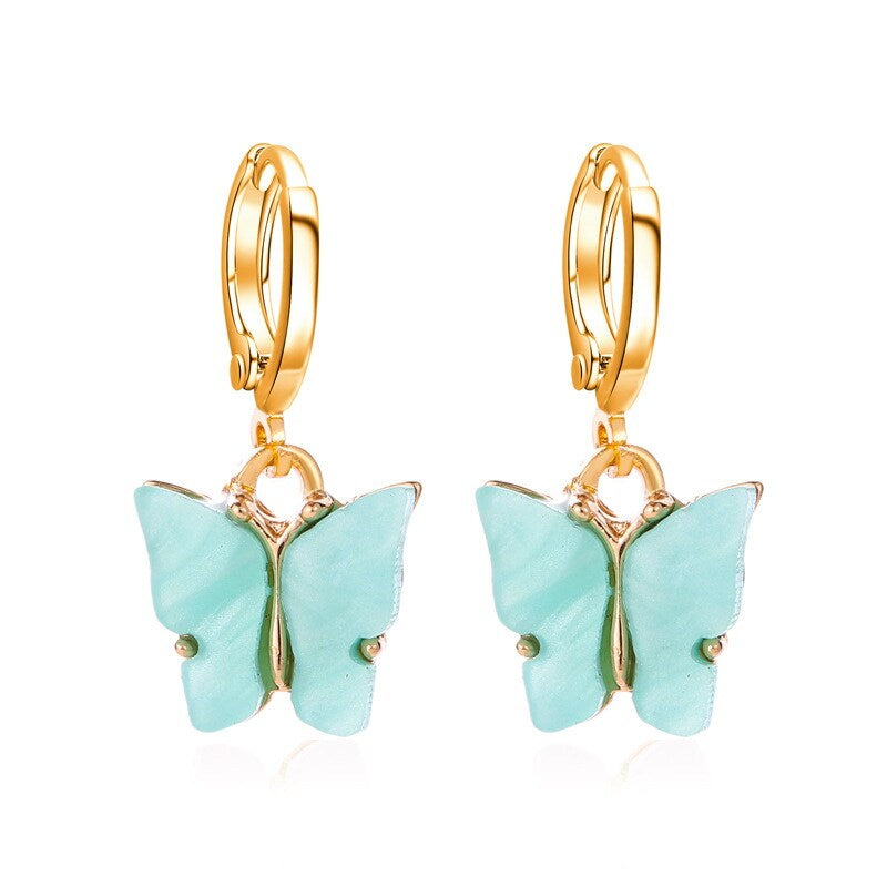 ARETES PEQUEÑOS MARIPOSAS AESTHETIC