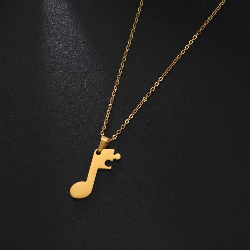 COLLARES MUSICALES ROMPECABEZAS UNISEX