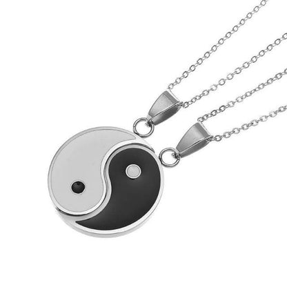 COLLARES DE PAREJA YIN YANG