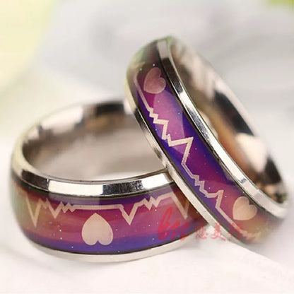 ANILLOS CAMBIAN DE COLOR CON EL HUMOR