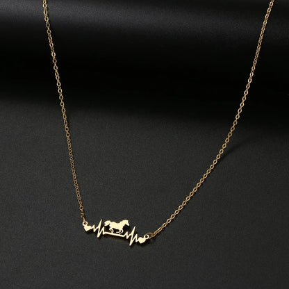 COLLAR HORSE LOVERS  MINIMALISTA