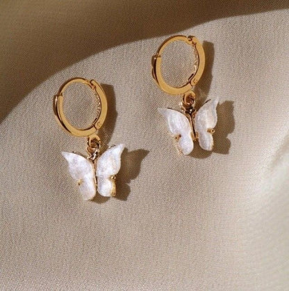 ARETES PEQUEÑOS MARIPOSAS AESTHETIC