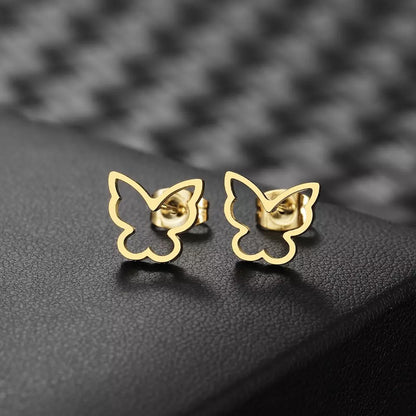 PENDIENTES LITTLE  BUTTERFLY  MINIMALISTAS