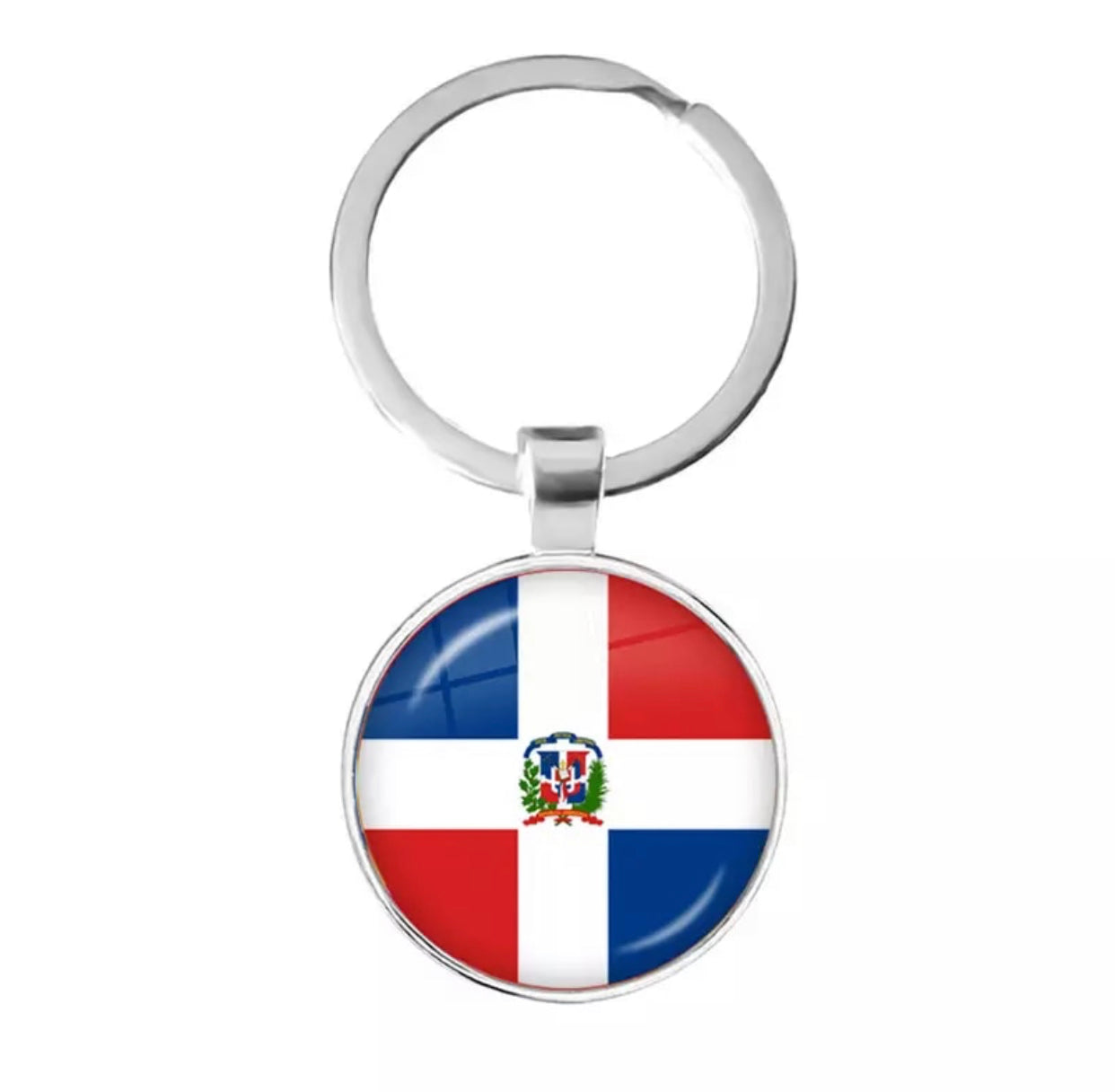 LLAVERO BANDERA DOMINICANA SOUVENIR