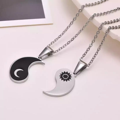 COLLARES YIN YANG DISEÑO SOL Y LUNA ORIGINALES