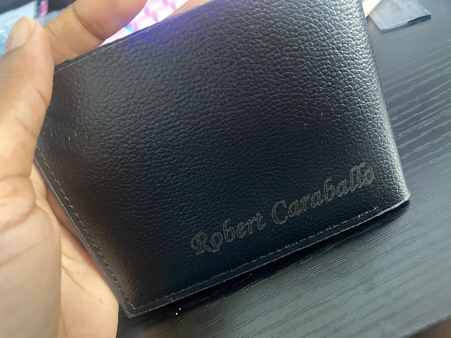 CARTERAS PARA HOMBRE LEATHER SINTÉTICO PERSONALIZABLES