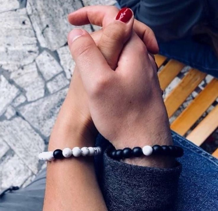 BRAZALETE YIN YANG DISEÑO A DISTANCIA