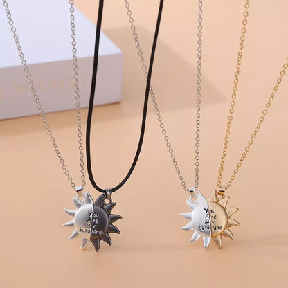 COLLARES MAGNÉTICOS DE IMÁN SOL YOU ARE MY SUNSHINE