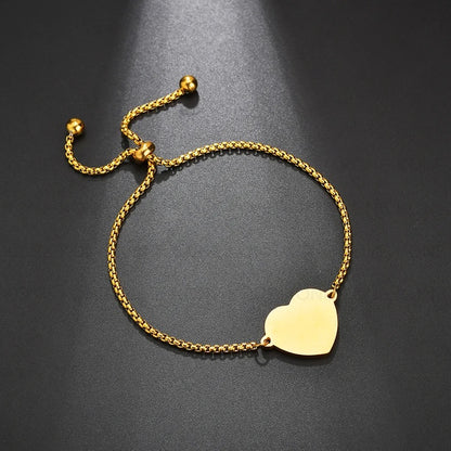 BRAZALETE CORAZÓN PERSONALIZABLE