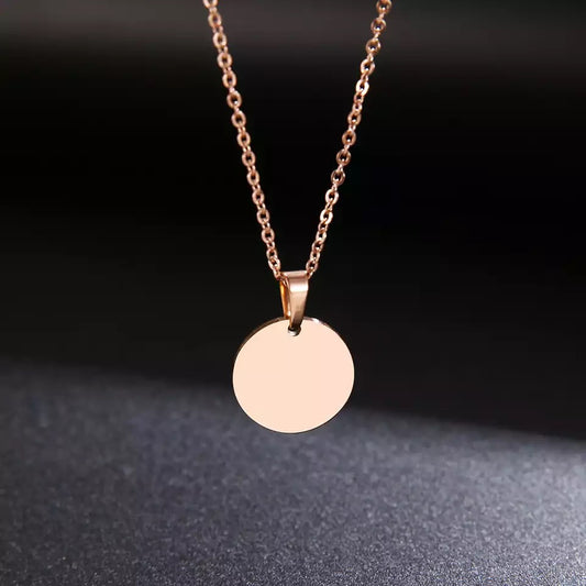 COLLAR REDONDO  MINIMALISTA