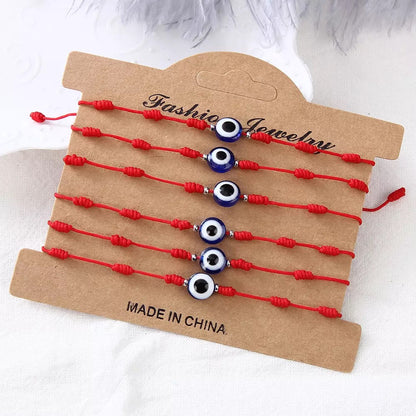 PULSERA OJO TURCO HILO ROJO