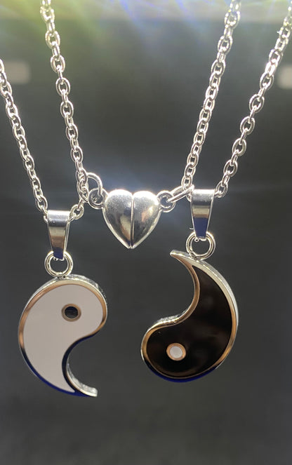 COLLARES DE PAREJA YIN YANG