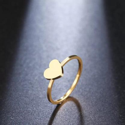 ANILLO CORAZÓN MINIMALISTA